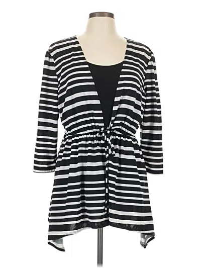 Pre-owned Elementz Kimono In Black