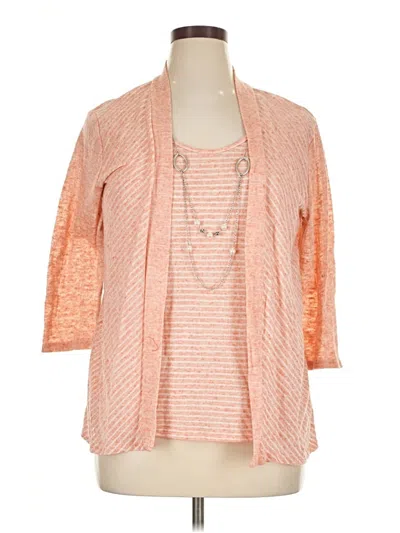 Pre-owned Elementz Kimono In Orange