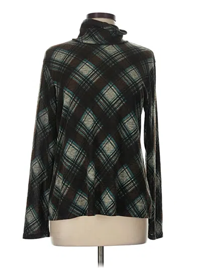 Pre-owned Elementz Long Sleeve Turtleneck In Green