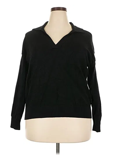 Pre-owned Elementz Pullover Sweater In Black