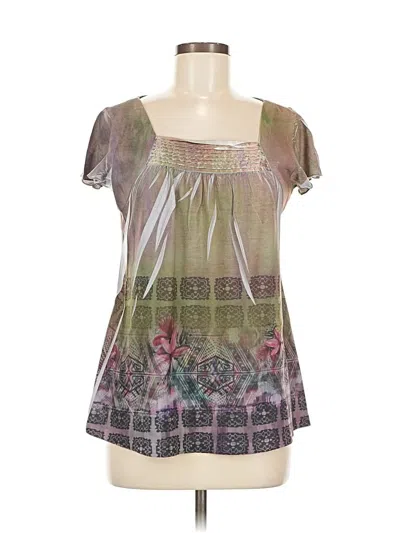 Pre-owned Elementz Short Sleeve T-shirt In Green