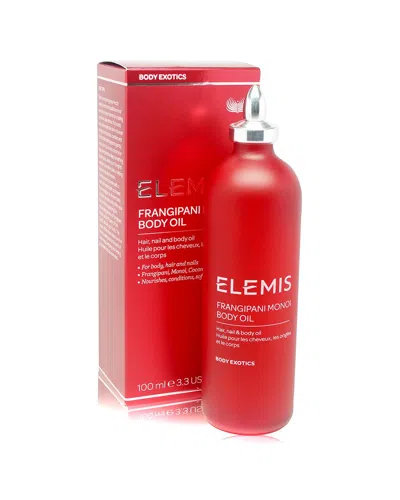 Elemis 3.4oz Frangipani Monoi Body Oil In Red