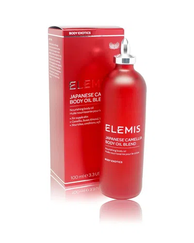 Elemis 3.4oz Japanese Camellia Body Oil Blend In Red