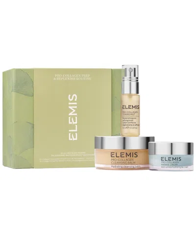 Elemis 3-pc. Pro-collagen Prep And Replenish Routine Kit In Transparent