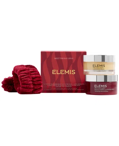 Elemis 3-piece Pro-collagen Melt The Day Away Balm Gift Set In No Color