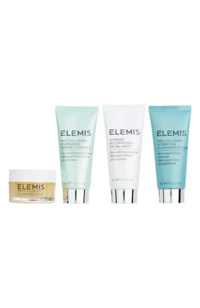 Elemis Double Cleanse Starter Collection Set $71 Value In Transparent