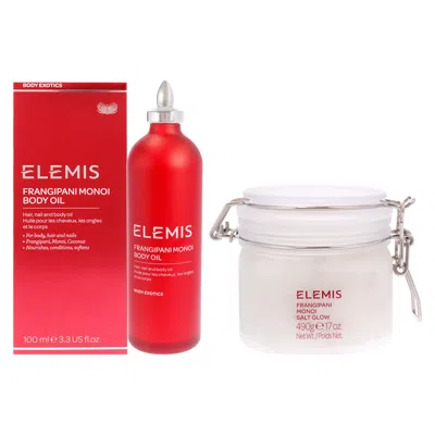 Elemis Frangipani Monoi Body Oil And Frangipani Monoi Salt Glow Kit By  For Unisex - 2 Pc Kit 3.4oz B