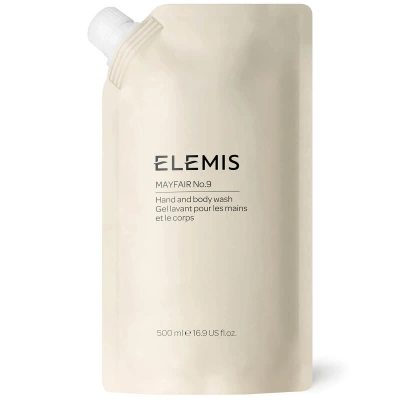 Elemis Mayfair No.9 Hand And Body Wash Refill Pouch 500ml In White