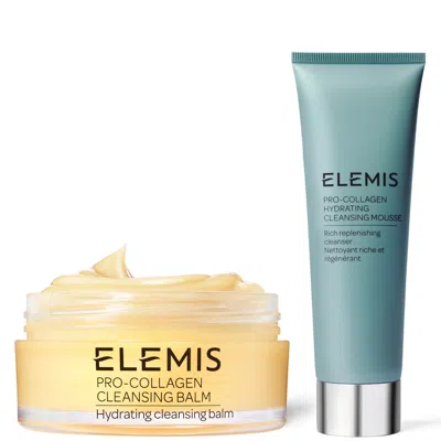 Elemis Pro-collagen Hydrating Cleansing Mousse And Cleansing Balm Bundle (various Aromatics) - Original