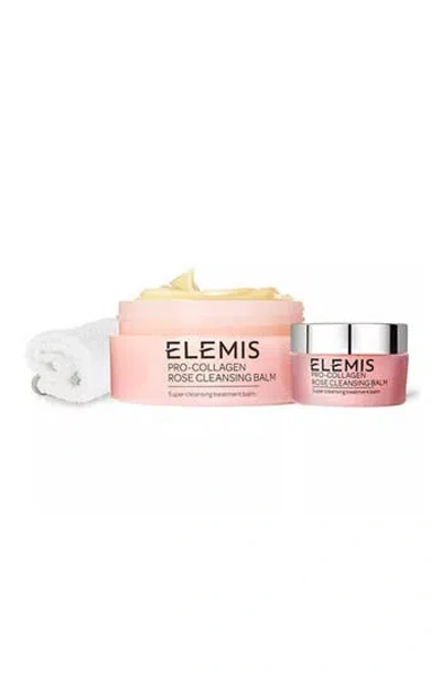 Elemis Pro-collagen Naked Cleansing Balm Home & Away Set In White