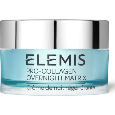 Elemis Pro-collagen Overnight Matrix Night Cream In Green