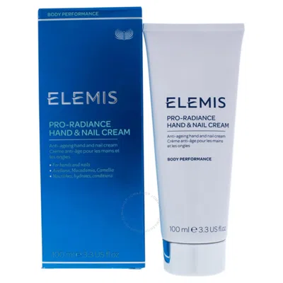 Elemis Pro-radiance Hand And Nail Cream By  For Unisex - 3.4 oz Cream In Cream / Plum / White