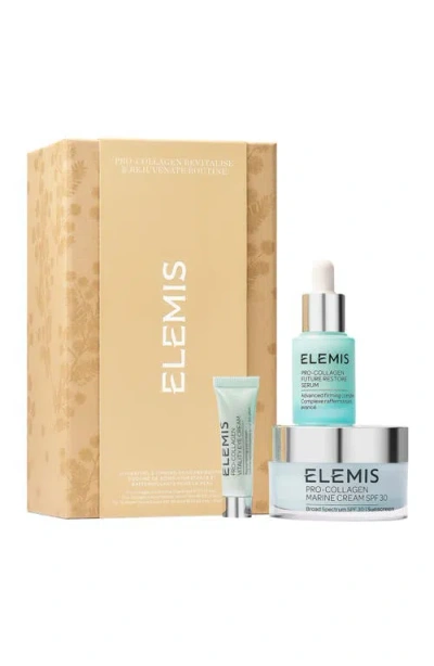 Elemis Pro-collagen Revitalize & Rejuvenate Routine Set $292 Value In Transparent