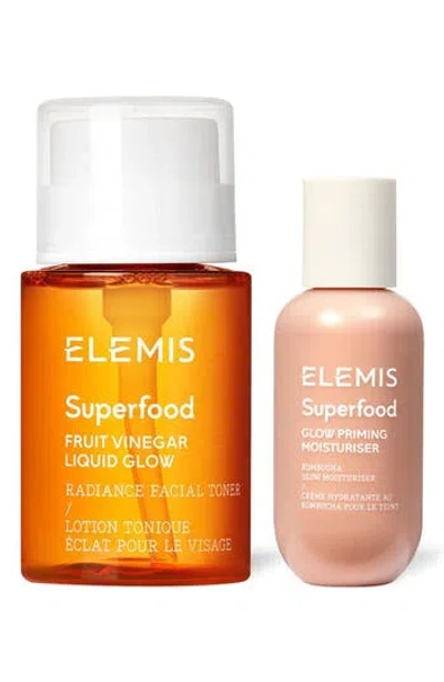 Elemis Superfood Essentials Ready, Set, Glow Set In White