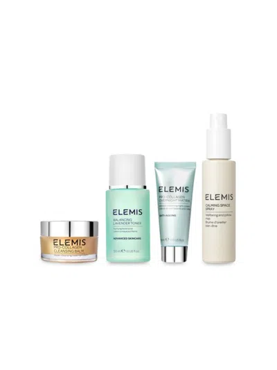 Elemis Women's 4-piece Calm Yourself Pro-collagen Nighttime Skincare Set In White
