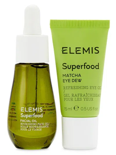 Elemis Women's  Superfood Facial Oil & Matcha Eye Dew Set In Neutral