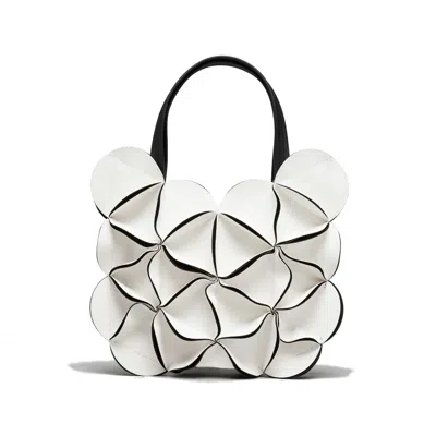 Elemood_japan Women's Blossom Butterfly Shoulder Bag - White In Neutral