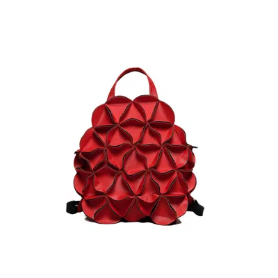 Elemood_japan Women's Blossom Large Backpack - Red