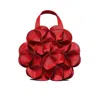 Elemood_japan Women's Blossom Shoulder Bag - Circle - Red In Red