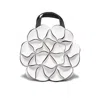 Elemood_japan Women's Blossom Shoulder Bag - Circle - White In White
