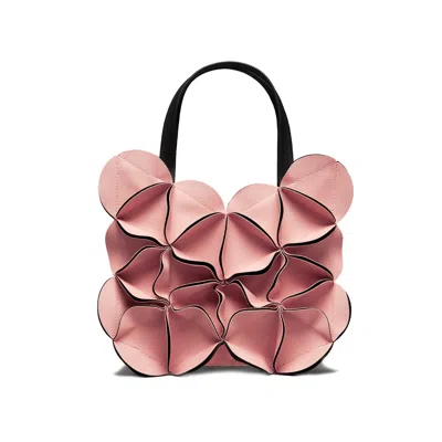 Elemood_japan Women's Pink / Purple Blossom Butterfly Shoulder Bag - Pink In Pink/purple