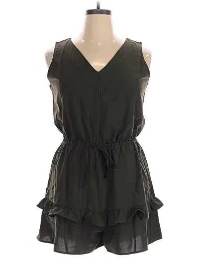 Pre-owned Elena Berton Romper In Black