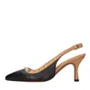 Elena Del Chio With Heel Black In Nero Neri E Grigi