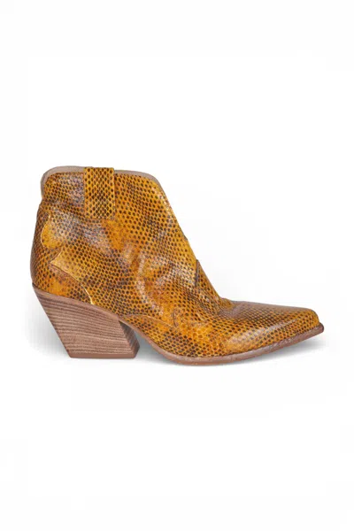 Elena Iachi - Boots - 470385 - Ocra In Animal Print