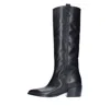 Elena Iachi Boots Black In Nero Neri E Grigi