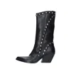 Elena Iachi Boots Black In Nero Neri E Grigi