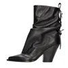 Elena Iachi Boots Black In Nero Neri E Grigi