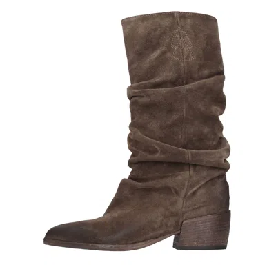 Elena Iachi Boots Brown In Marrone Scuri