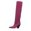 Elena Iachi Boots Fuchsia In Fucsia Vivaci