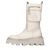 Elena Iachi Boots White In Bianco Chiari E Naturali