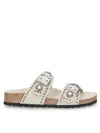 Elena Iachi Cream Ergonomic Bottom Slipper In Neutral