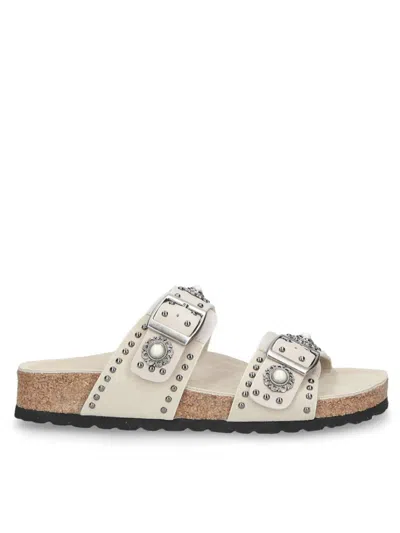 Elena Iachi Cream Ergonomic Bottom Slipper