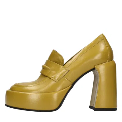 Elena Iachi Flat Shoes In Yellow