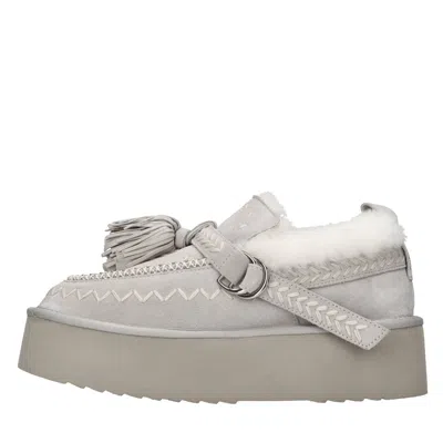 Elena Iachi Flat Shoes In White
