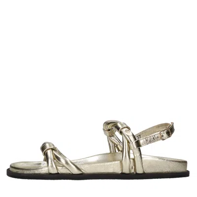 Elena Iachi Flat Shoes In Transparent