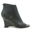 Elena Iachi Leather Sandals In Black