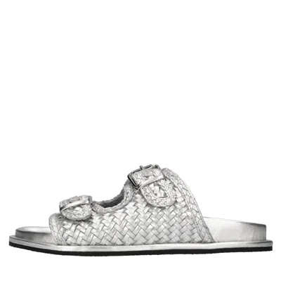 Elena Iachi Sandals In Silver