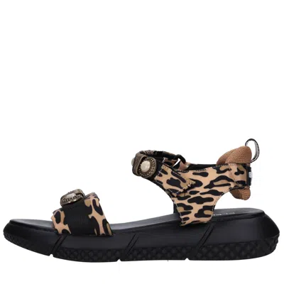 Elena Iachi Sandals Brown In Marrone Scuri
