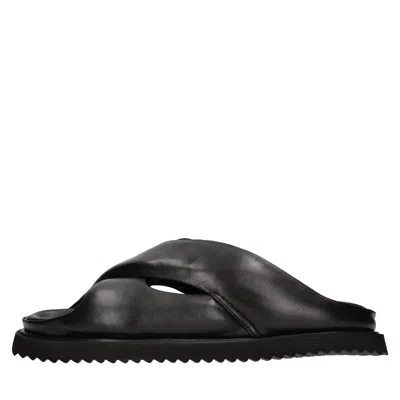 Elena Iachi Sandals In Black