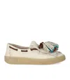 Elena Iachi Smash White Loafer In Neutral