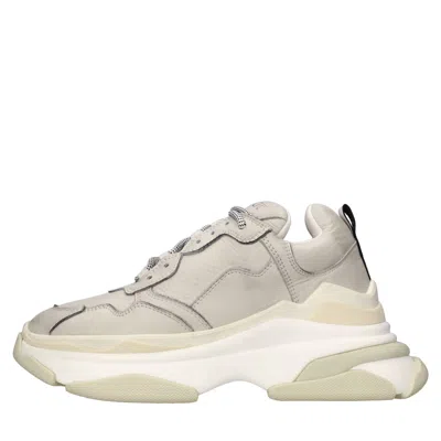 Elena Iachi Sneakers Grey In Grigio Metallici E Grigi