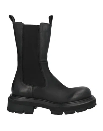 Elena Iachi Woman Ankle Boots Black Size 11 Leather