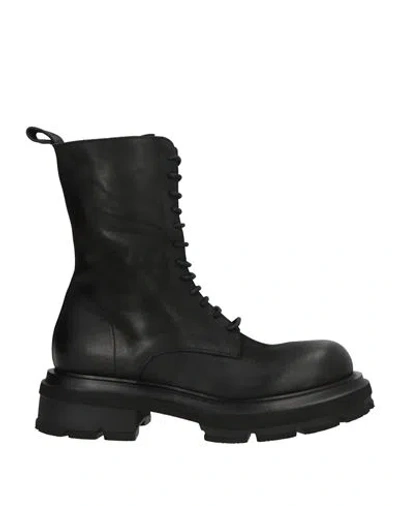 Elena Iachi Woman Ankle Boots Black Size 11 Leather