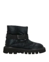 Elena Iachi Woman Ankle Boots Black Size 8 Synthetisches Material In Black