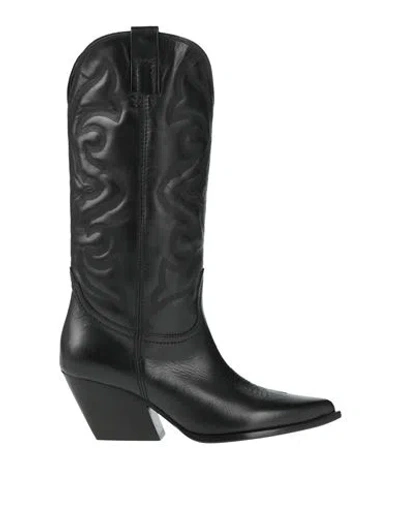 Elena Iachi Woman Boot Black Size 6 Leather