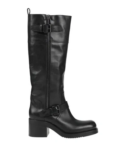 Elena Iachi Woman Boot Black Size 7 Leather